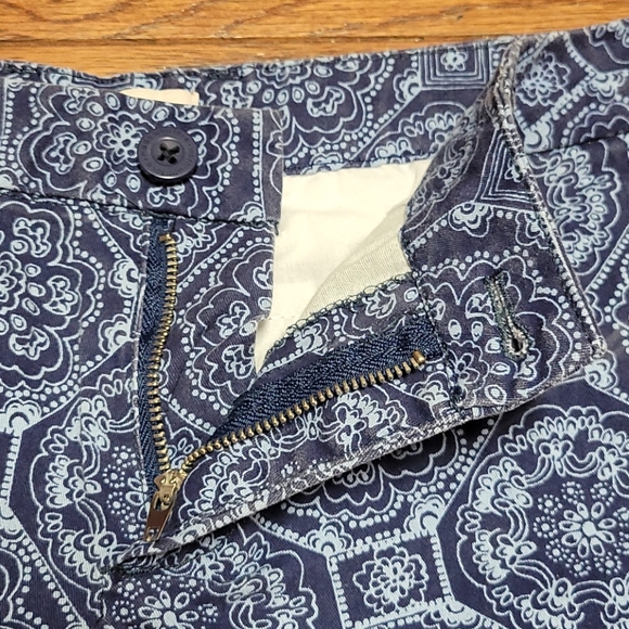 BeBop blue pattern shorts - EUC - Picture 4 of 7